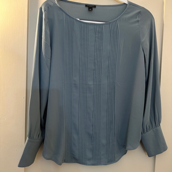 Ann Taylor Tops - Blue gray blouse